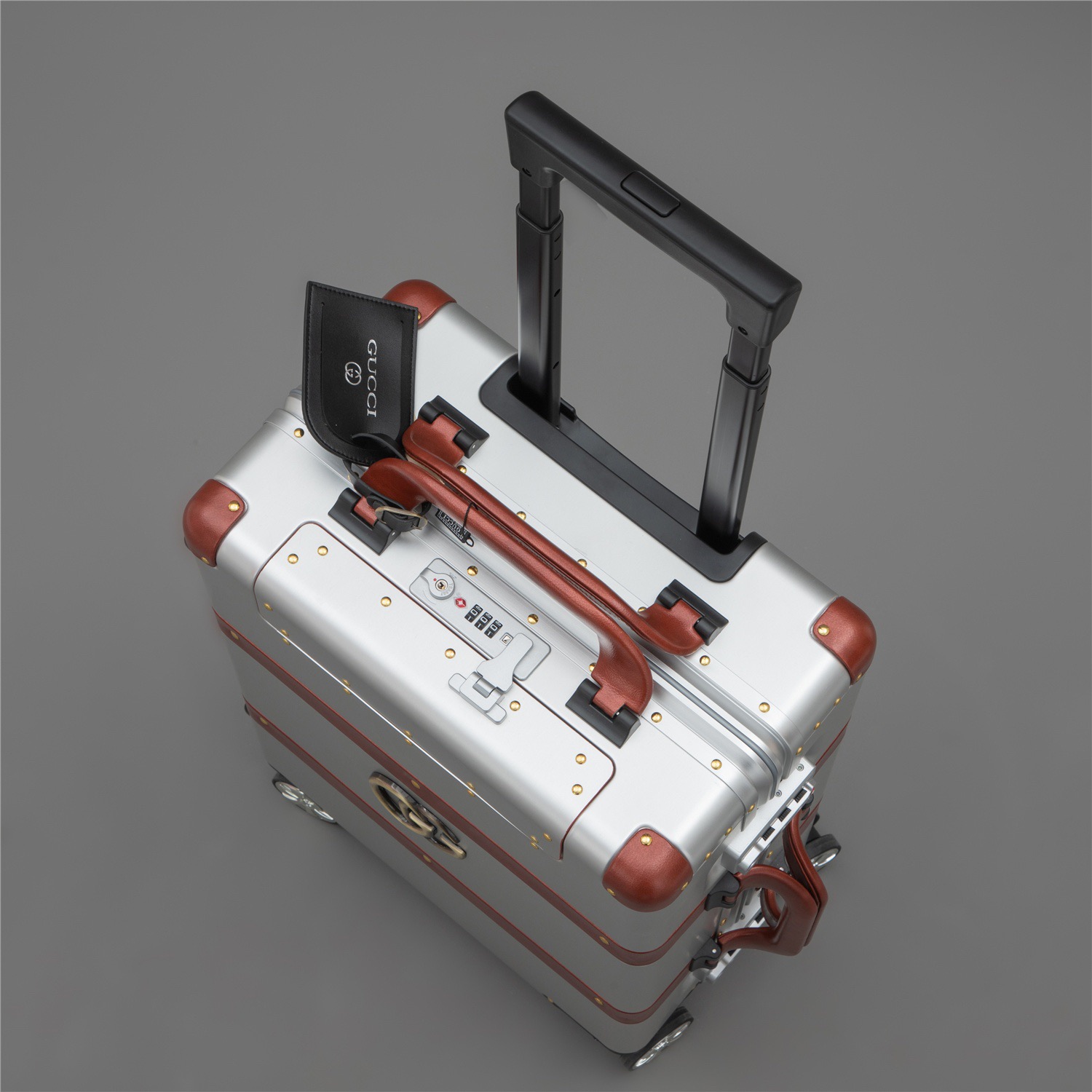 GUCCI Luggage/Trolley Case Aluminum-Magnesium Alloy Cabin Case Size: 20 inches