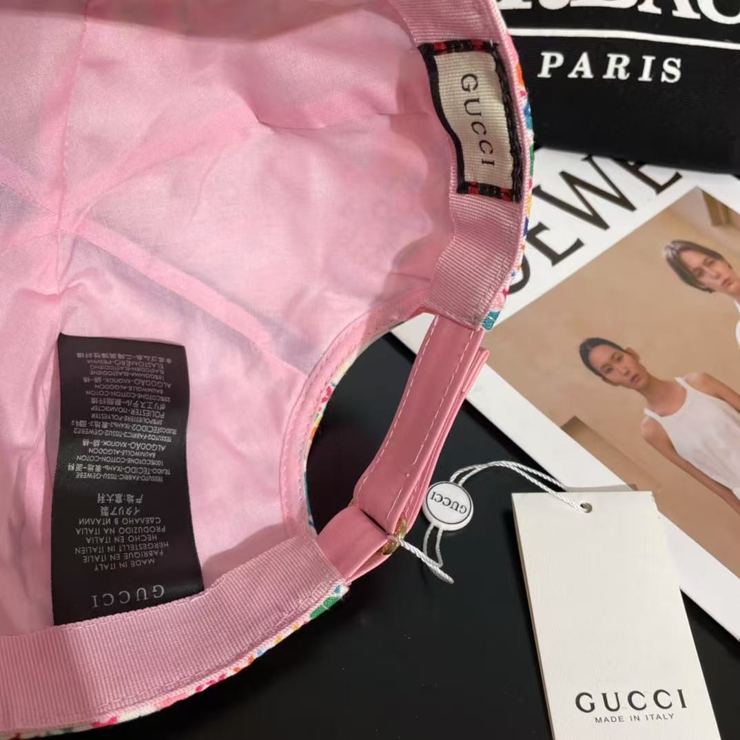 [#4903] GUCCI baseball cap peaked c ap hat