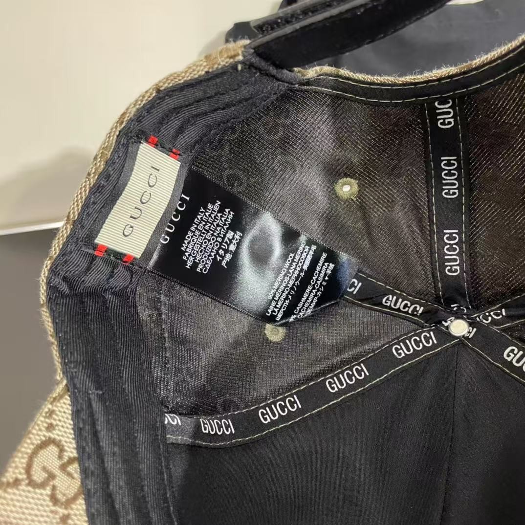 [#490o] GUCCI baseball cap peaked c ap hat