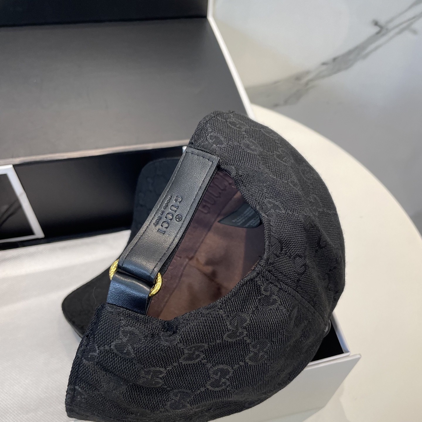 [#4931] GUCCI baseball cap peaked c ap hat