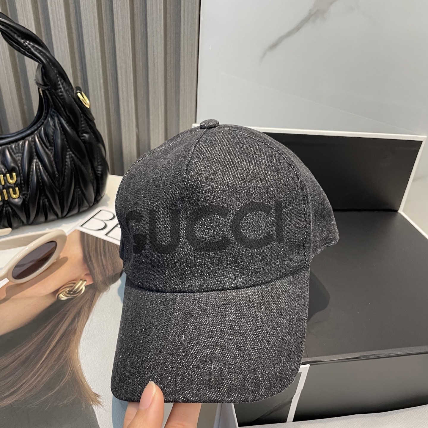 [#4995| GUCCI baseball cap peaked c ap hat