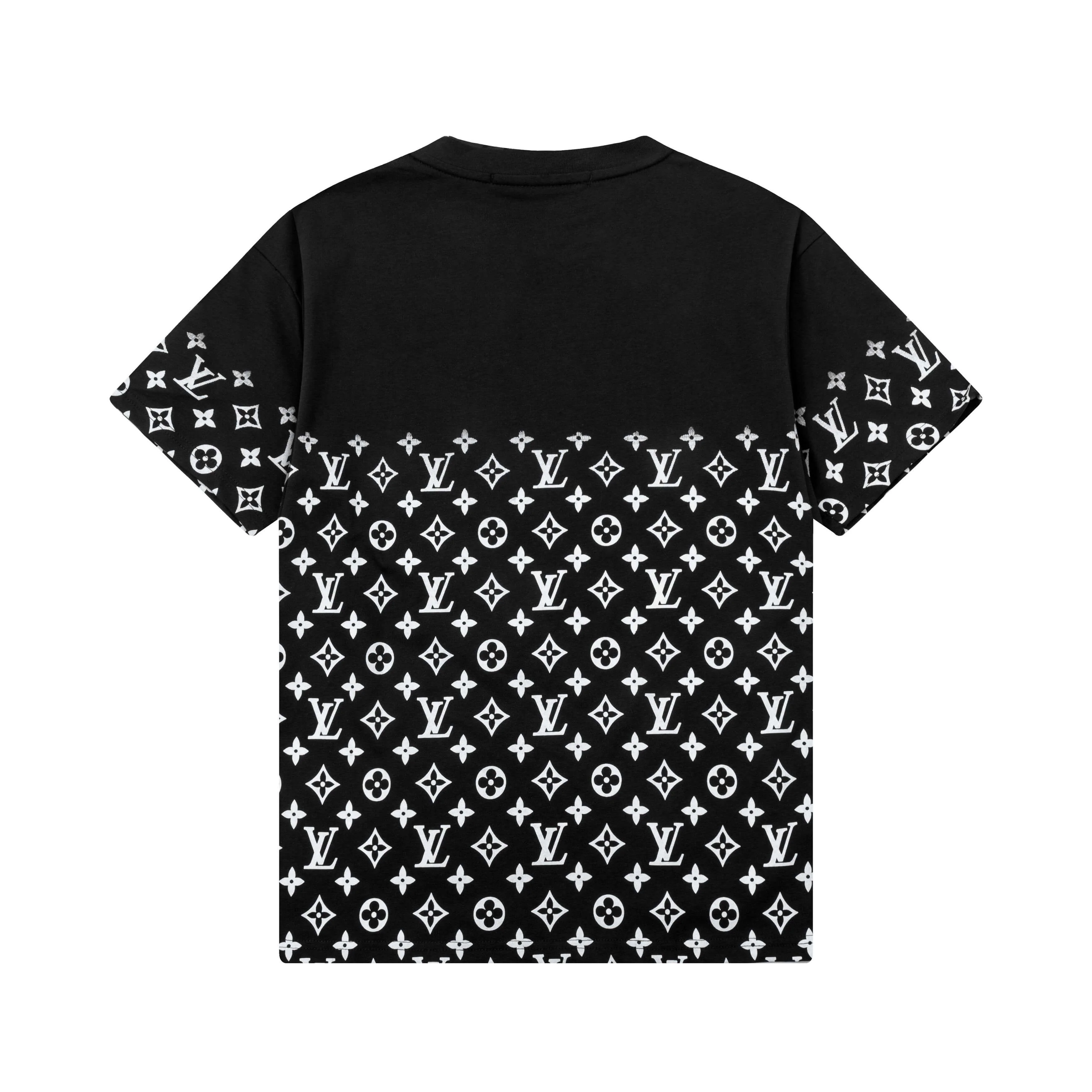 Half Body Full Print T Shirt