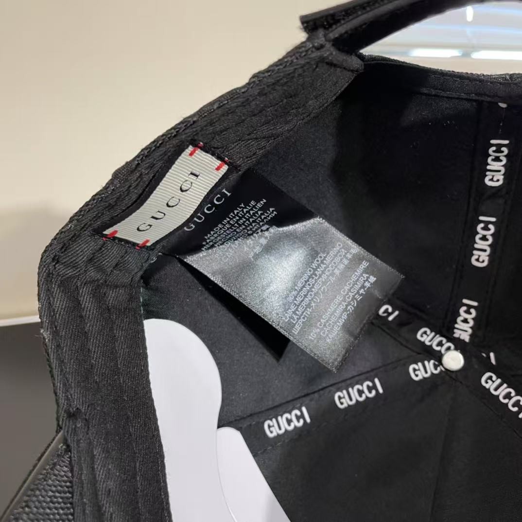 [#4825] GUCCI baseball cap peaked c ap hat