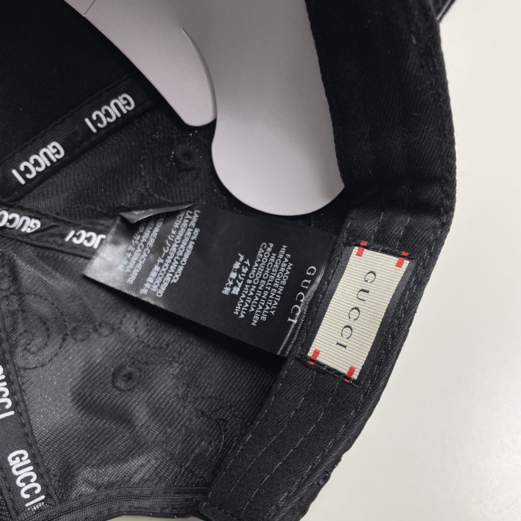 [#50o7] GUCCI baseball cap peaked c ap hat