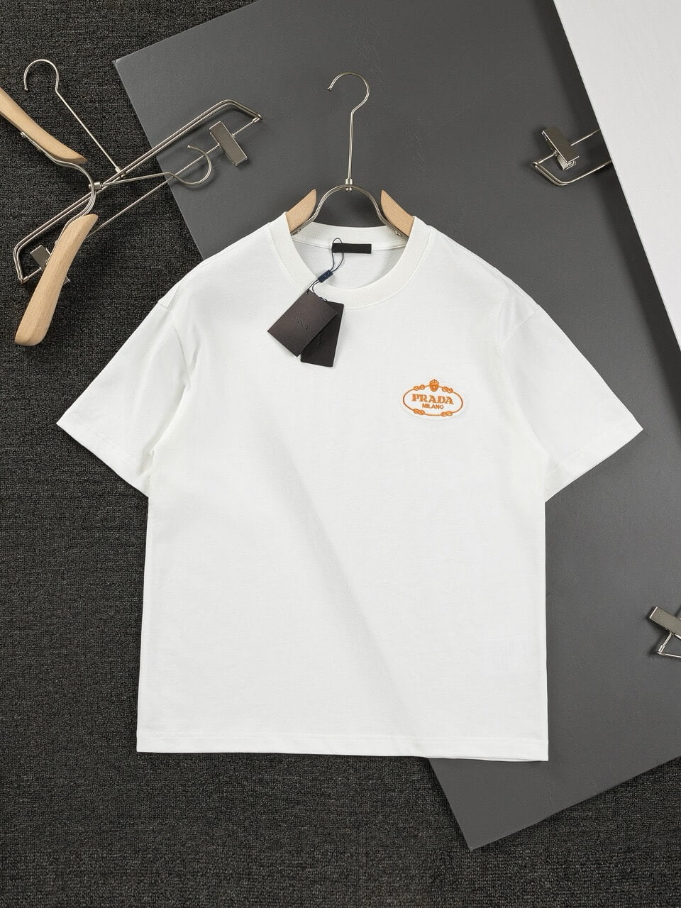 Crown Embroidery T Shirt