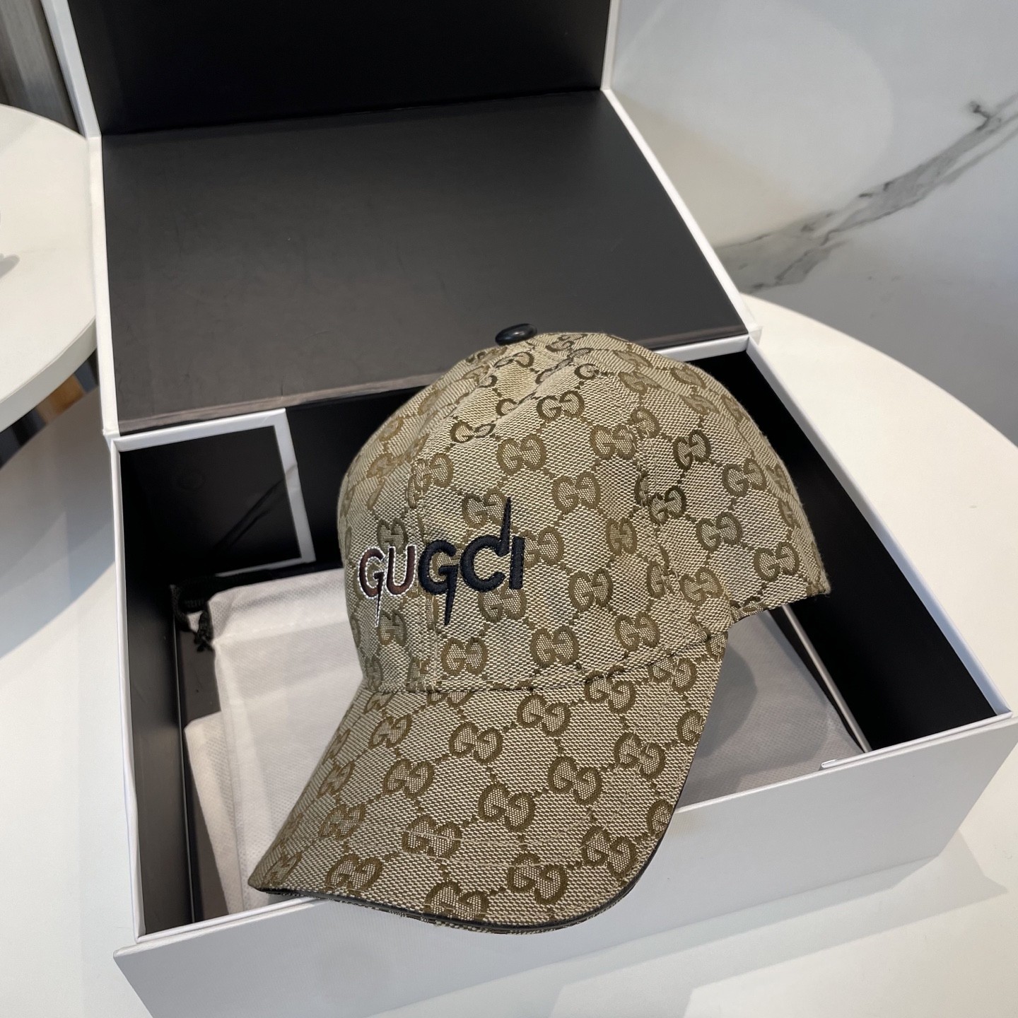 [#4927] GUCCI baseball cap peaked c ap hat