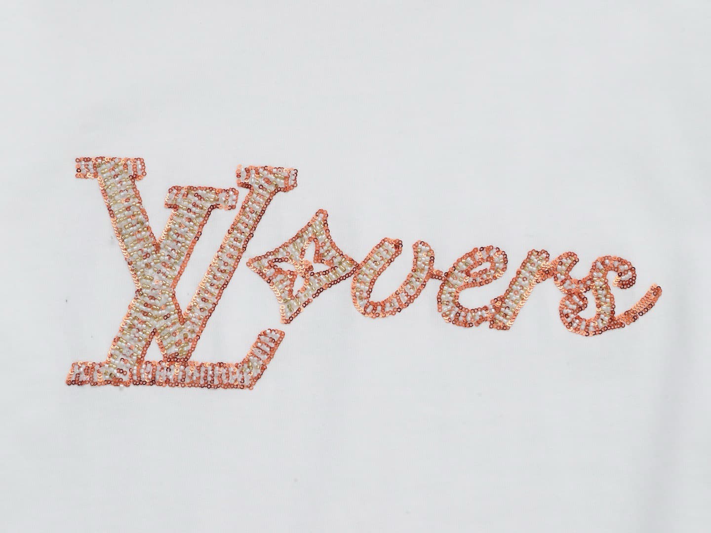 Embroidered Sequin Craft T-shirt