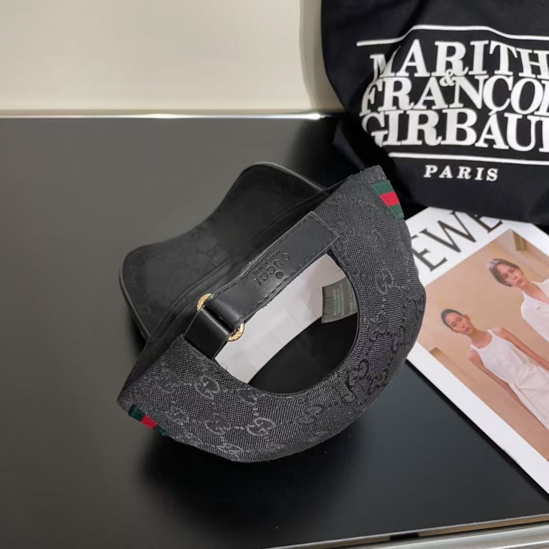 [#4825] GUCCI baseball cap peaked c ap hat