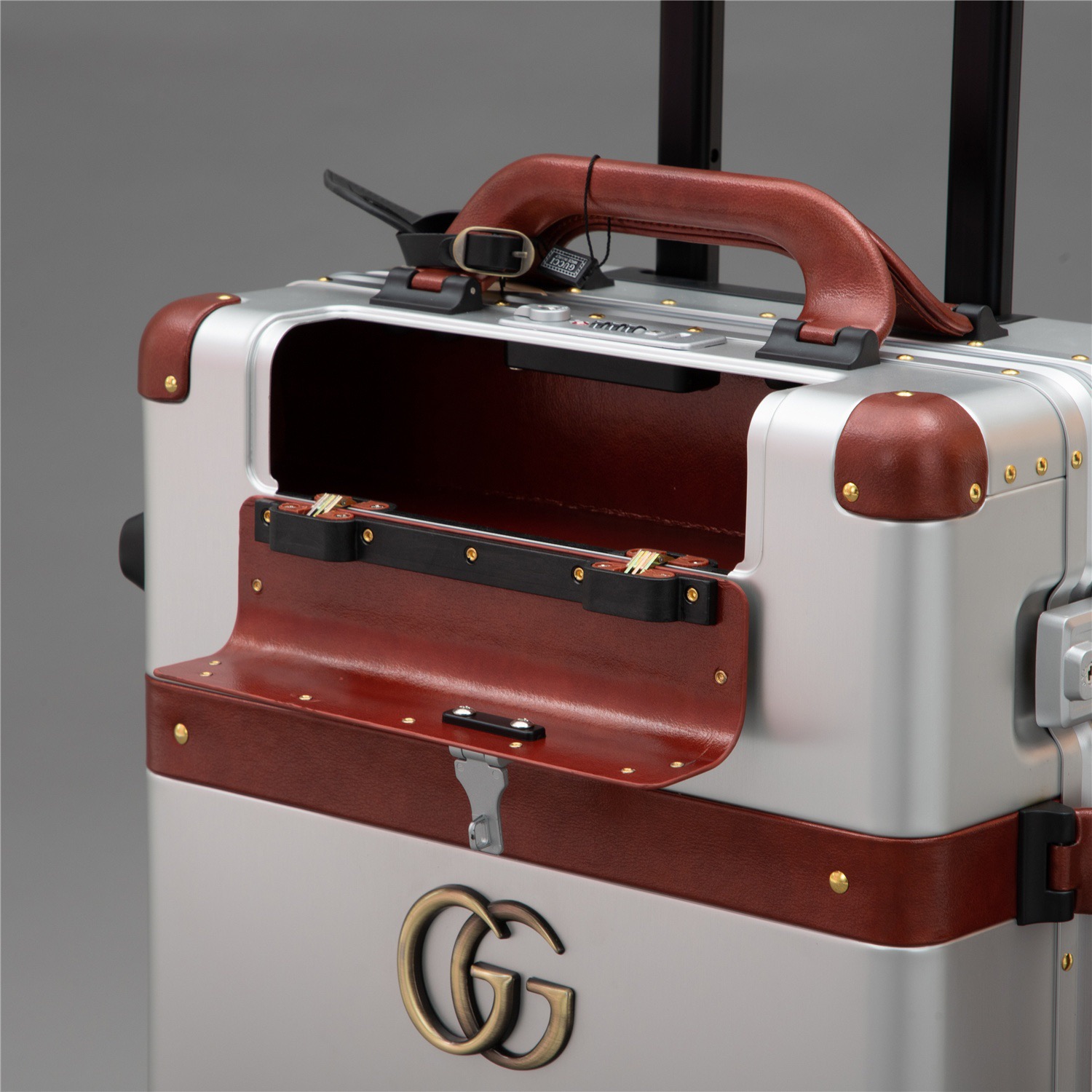 GUCCI Luggage/Trolley Case Aluminum-Magnesium Alloy Cabin Case Size: 20 inches