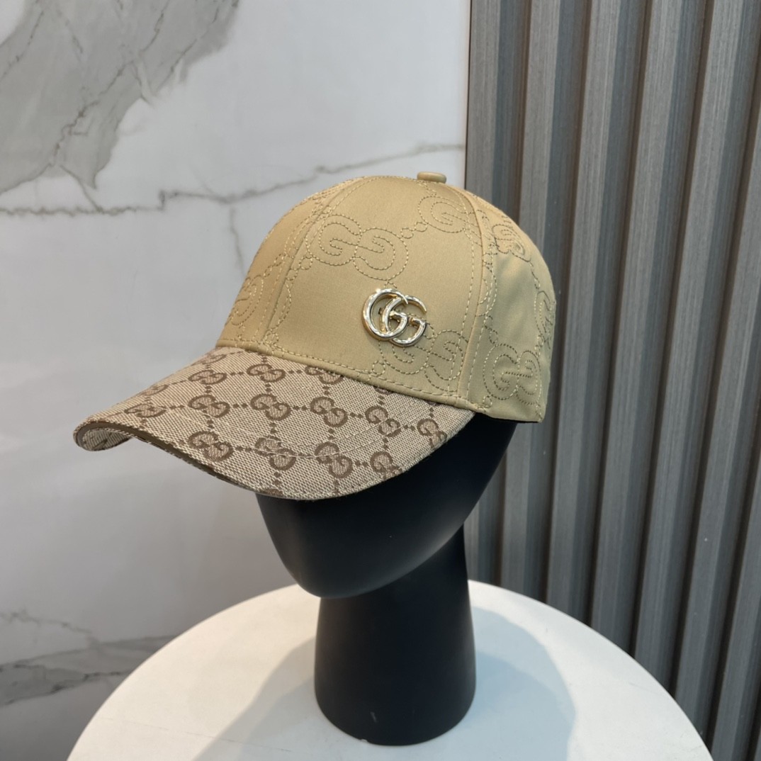 [#5005] GUCCI baseball cap peaked c ap hat