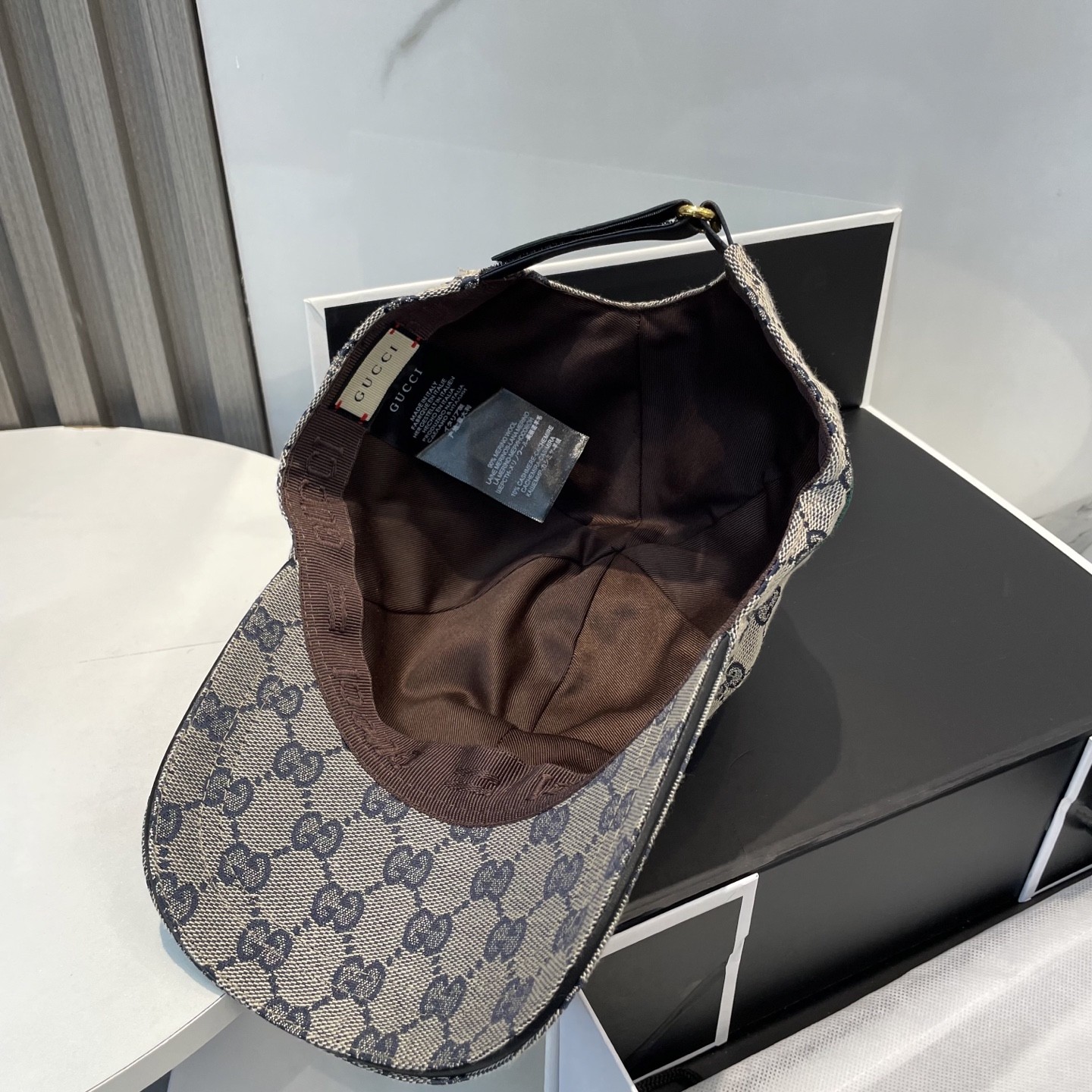 [#4919」 GUCCI baseball cap peaked c ap hat