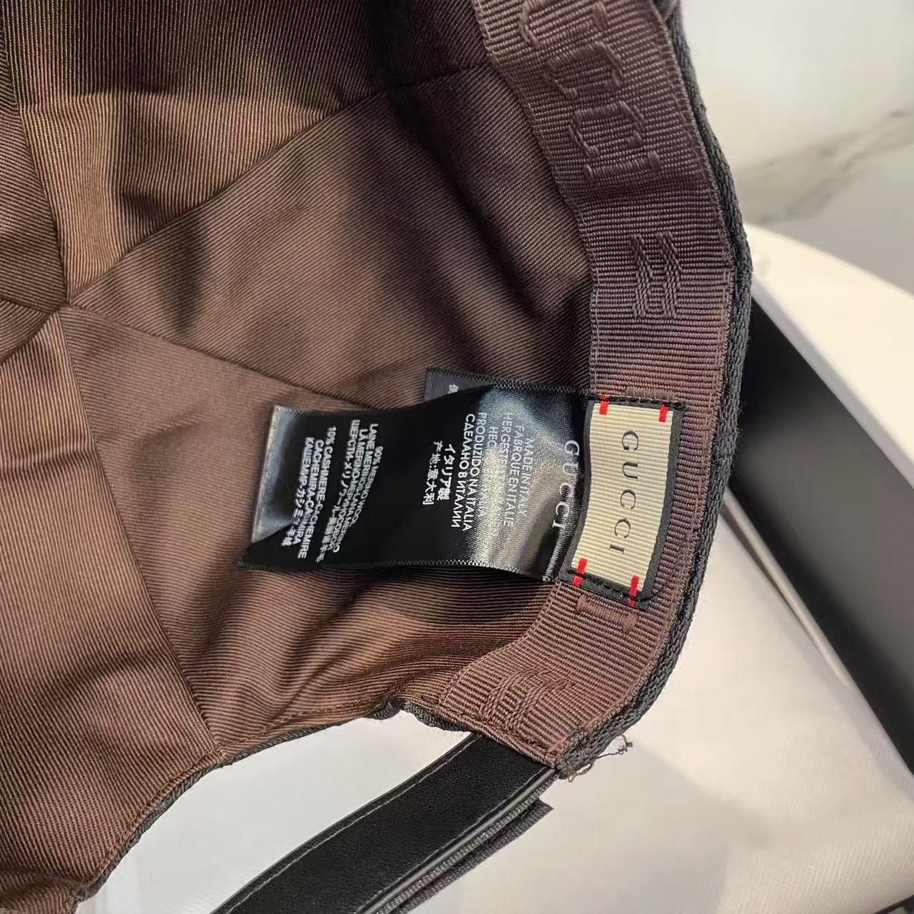 [#4911」 GUCCI baseball cap peaked c ap hat