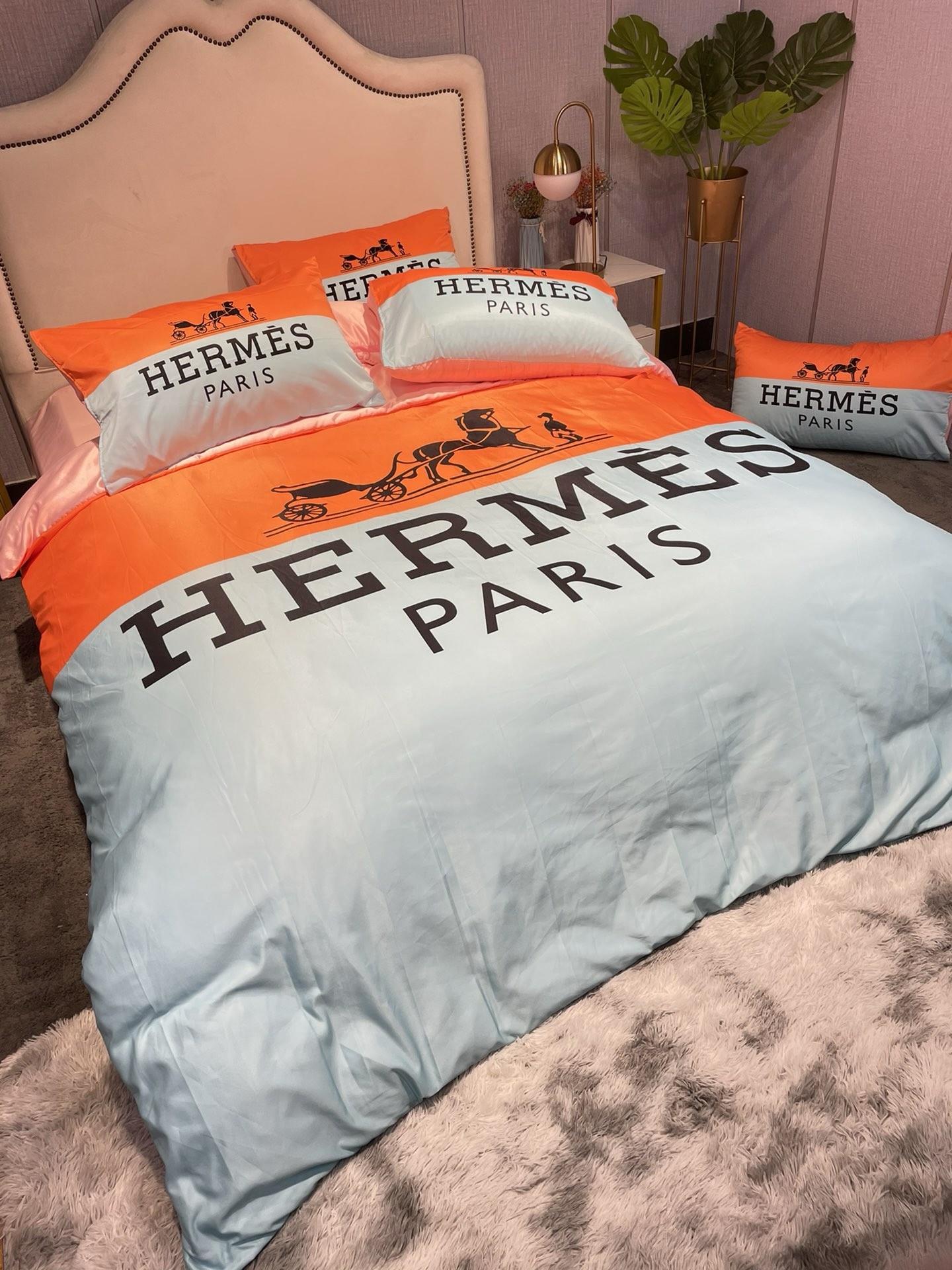 Bedding-Hermes four-piece s et
