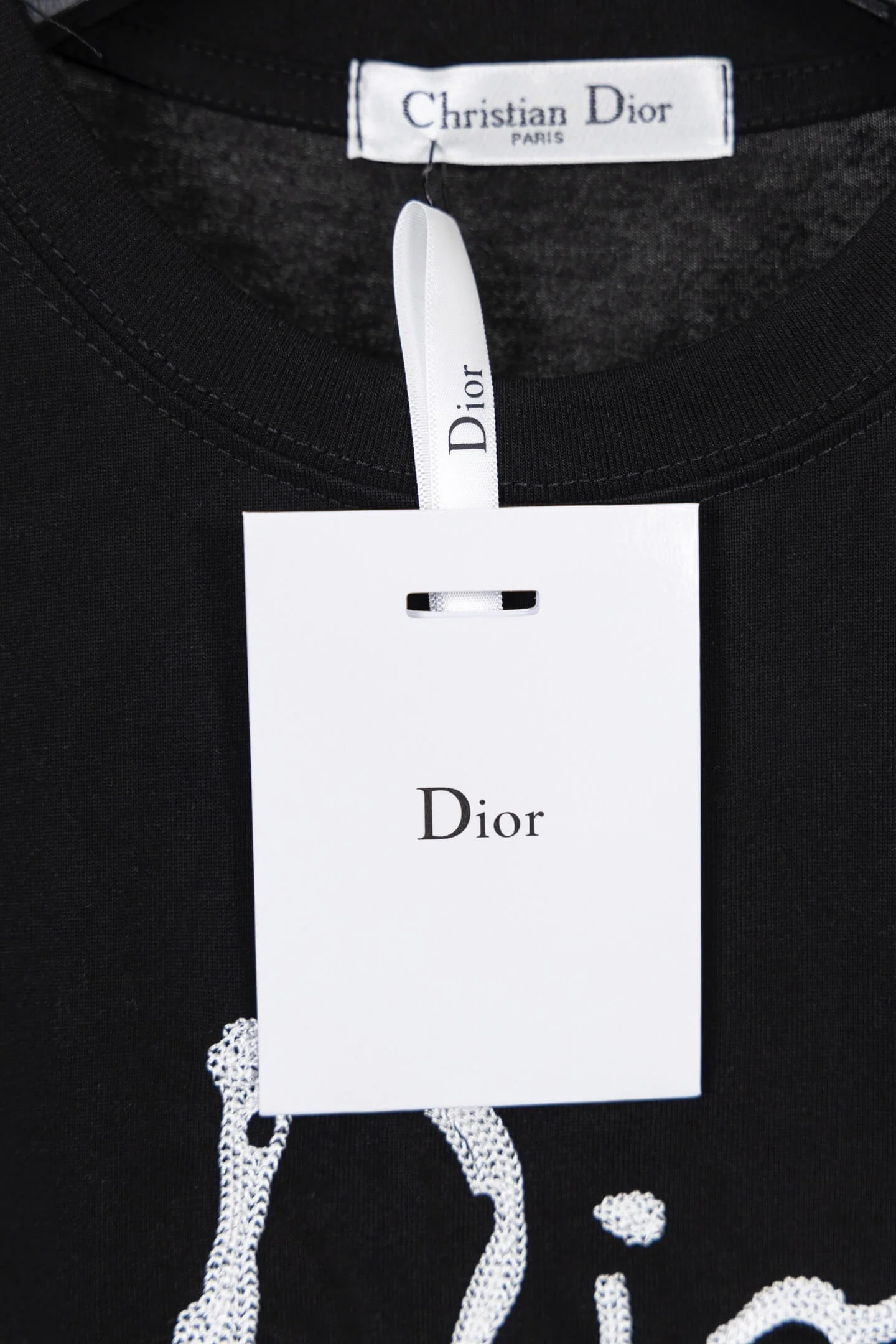 Letter Embroidery T Shirt