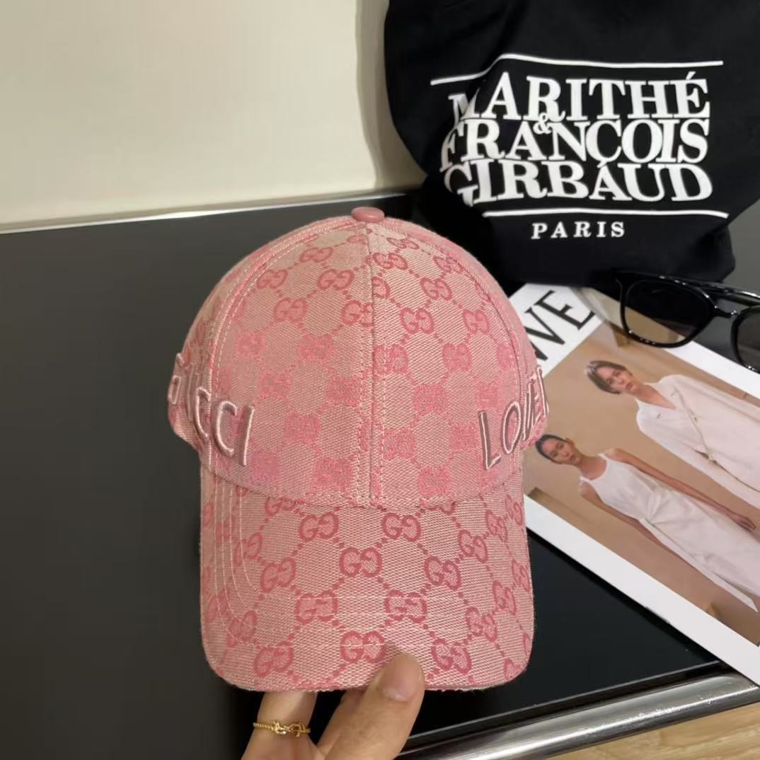 [#4827] GUCCI baseball cap peaked c ap hat