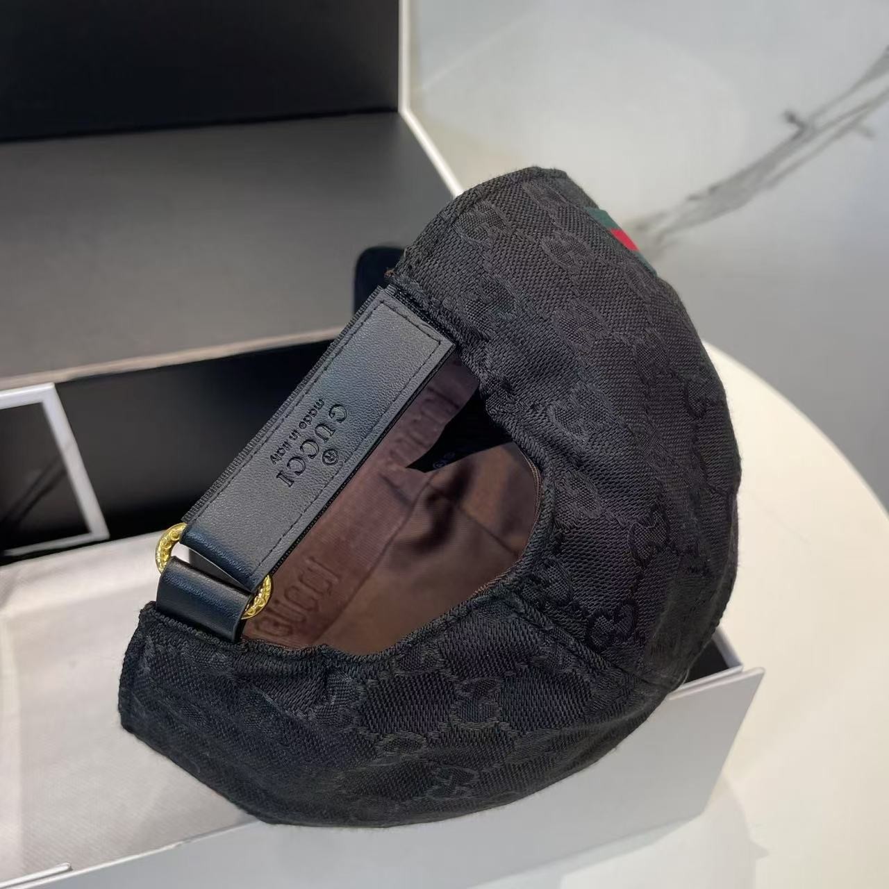 [#4911」 GUCCI baseball cap peaked c ap hat