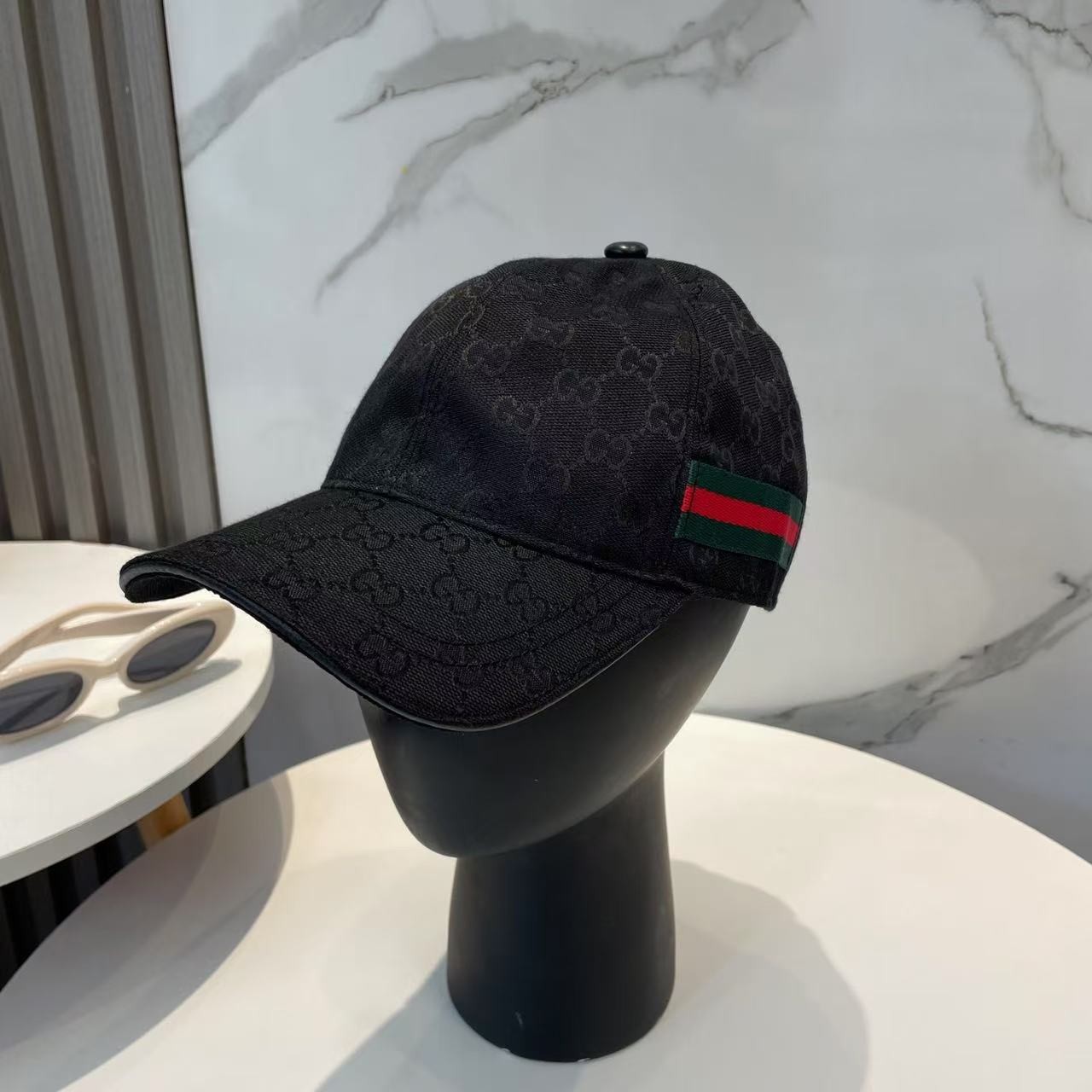 [#4911」 GUCCI baseball cap peaked c ap hat