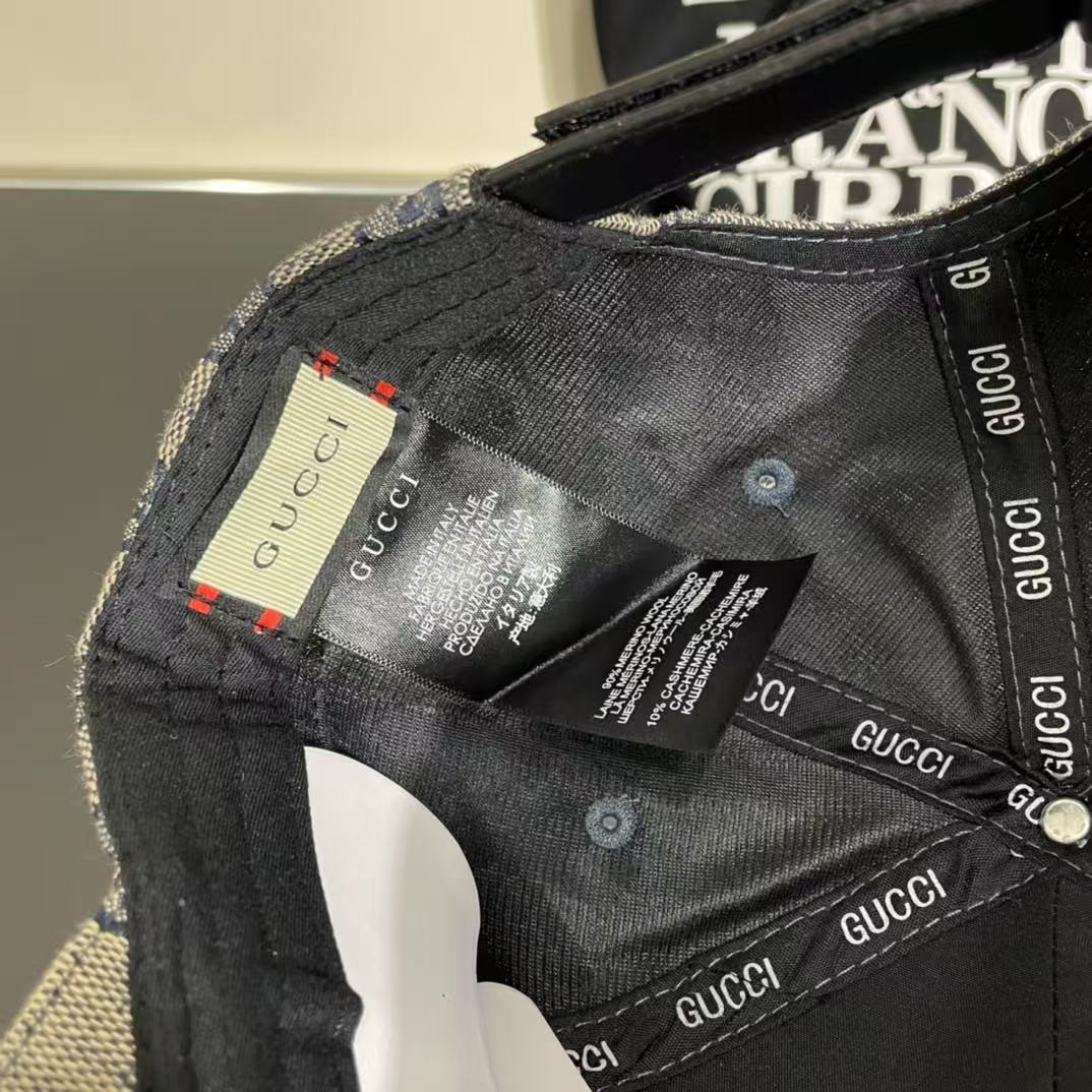 [#4902] GUCCI baseball cap peaked c ap hat