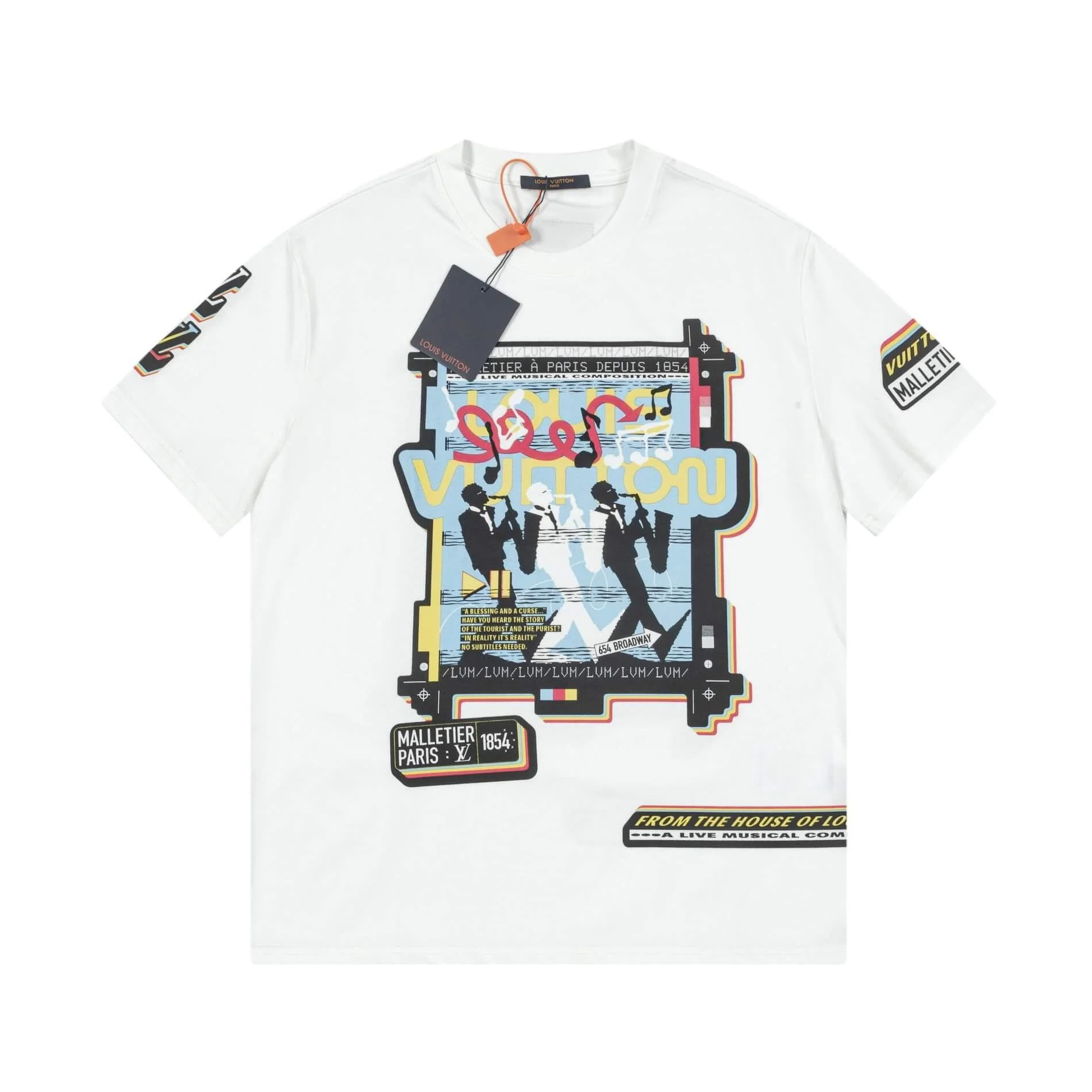 Musician Print T Shirt