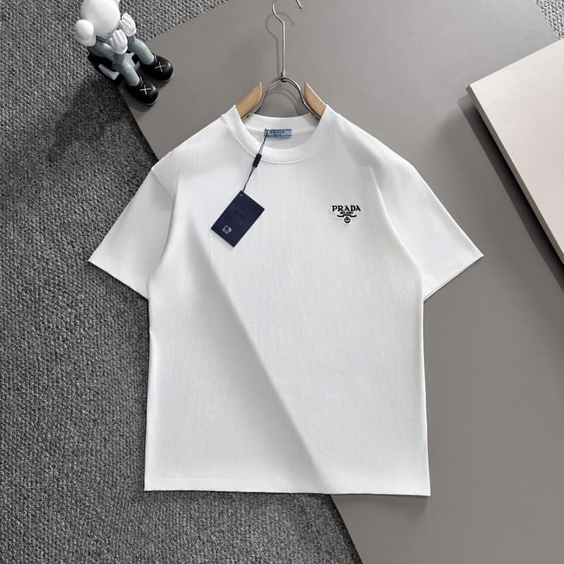 Minimalist Patchwork Embroidered T-Shirt