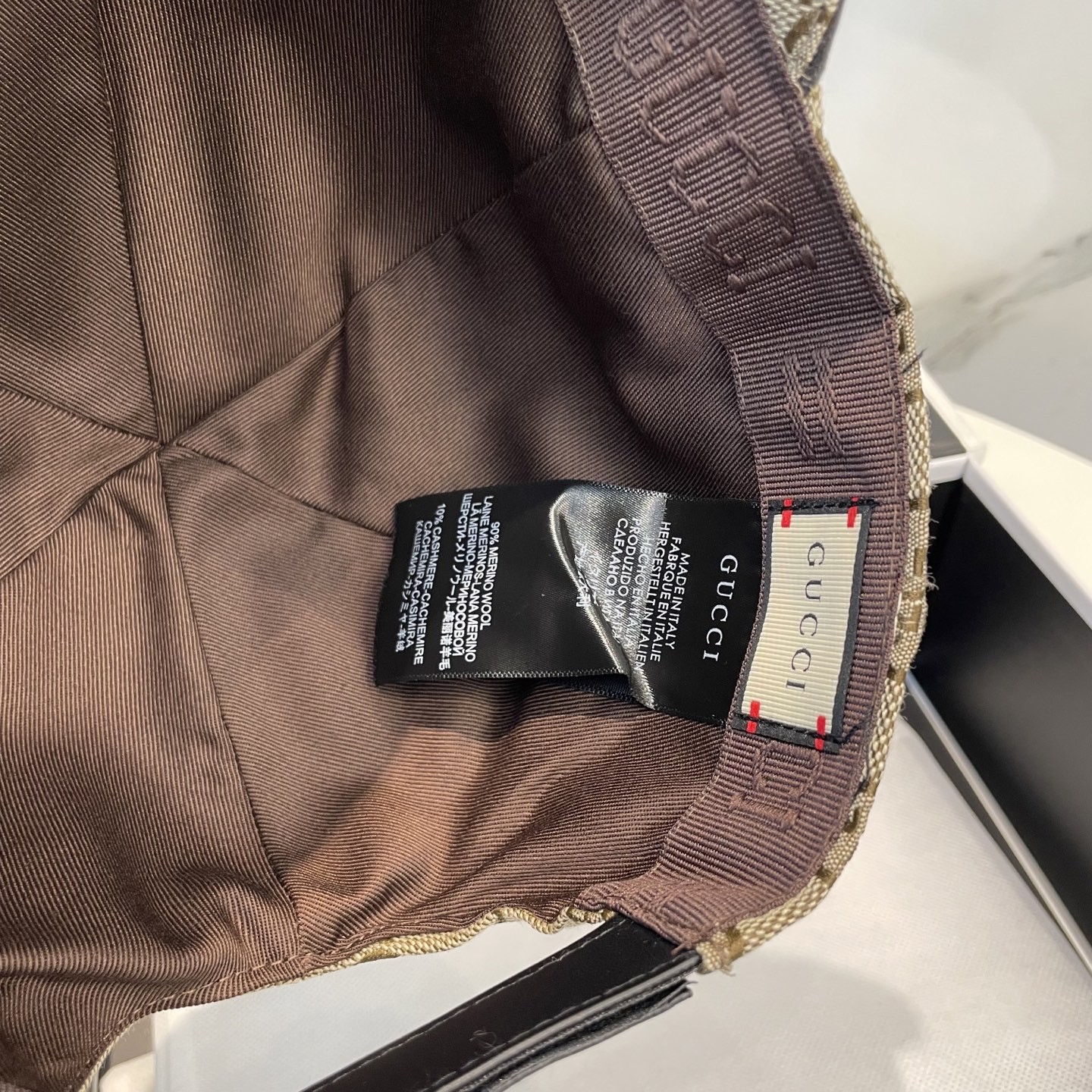 [#4927] GUCCI baseball cap peaked c ap hat