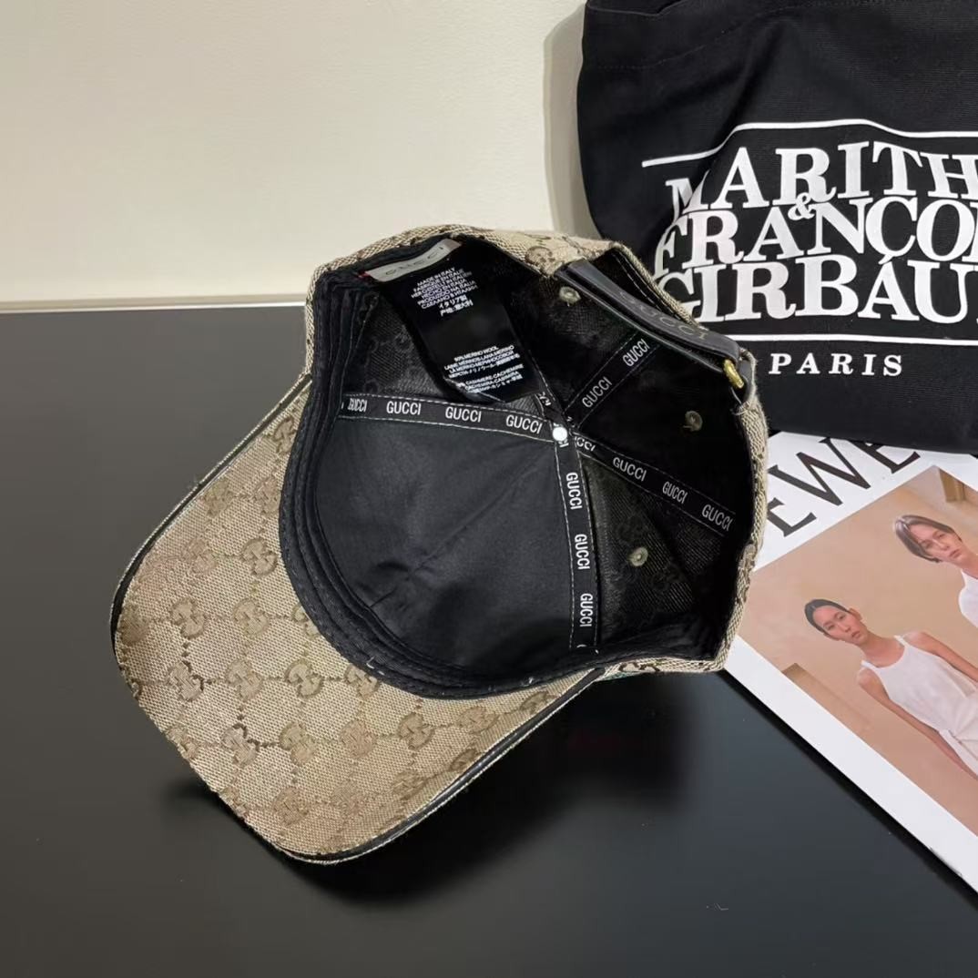 [#490o] GUCCI baseball cap peaked c ap hat