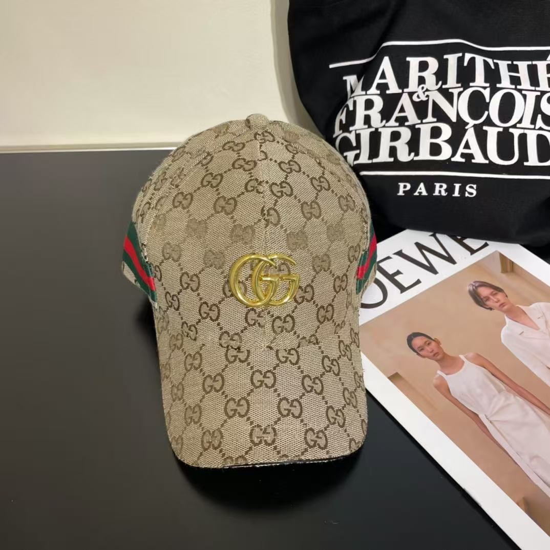 [#490o] GUCCI baseball cap peaked c ap hat