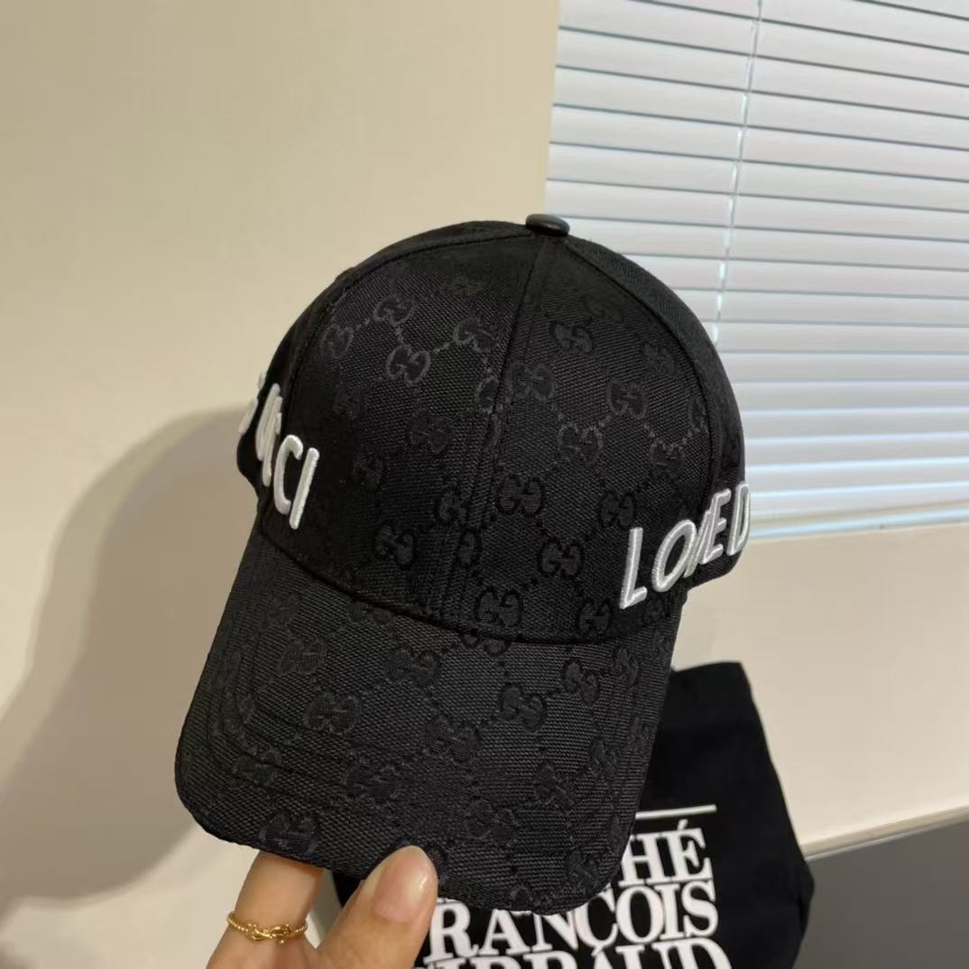 [#4819] GUCCI baseball cap peaked c ap hat
