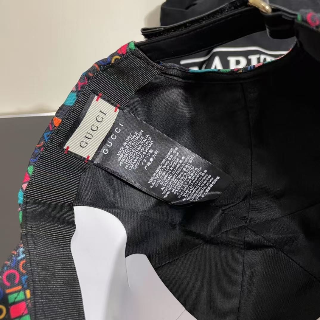 [#4905] GUCCI baseball cap peaked c ap hat