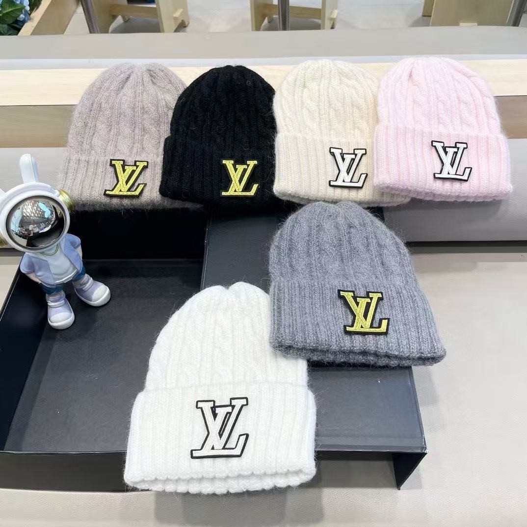 [#4095] Louis Vuitton autumn and wi nter new knitted hat