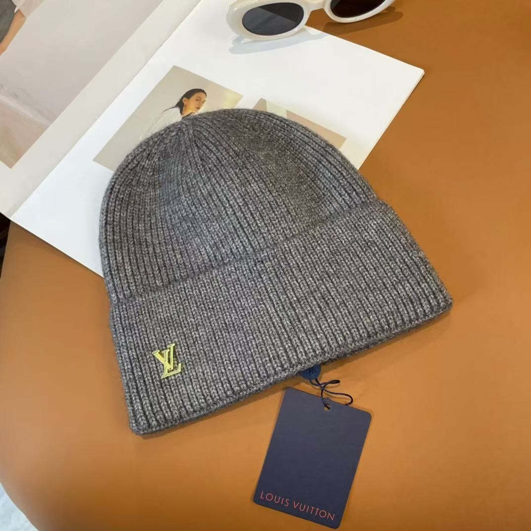 [#4091] Louis Vuitton autumn and wi nter new knitted hat
