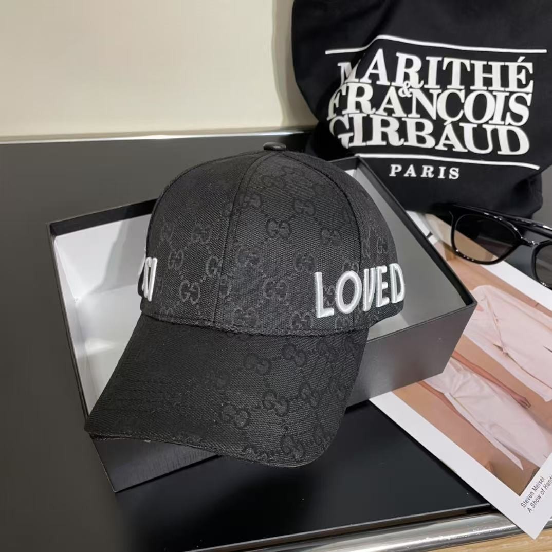 [#4819] GUCCI baseball cap peaked c ap hat