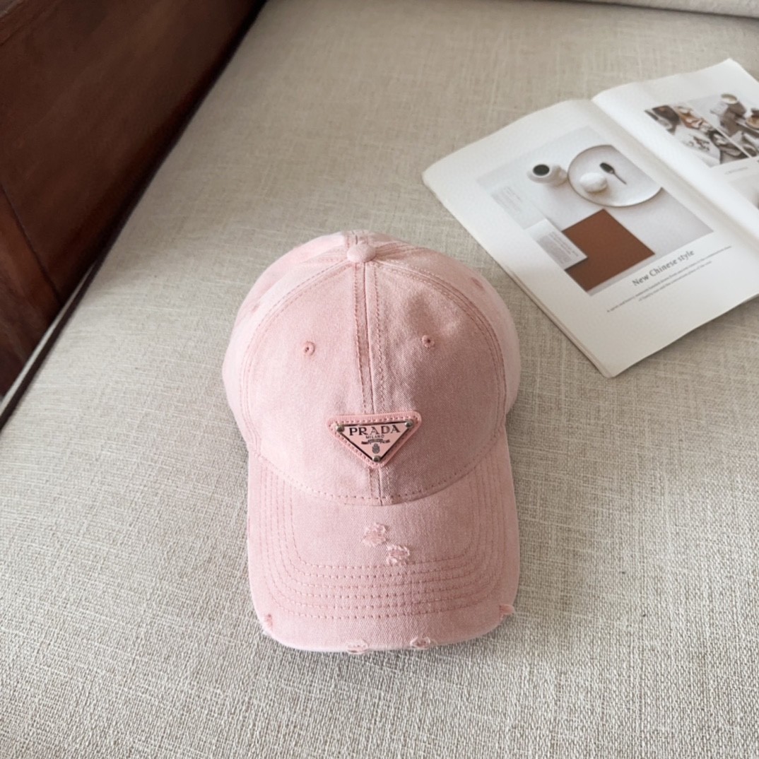 [#4812] Prada baseball cap peaked ca p hat