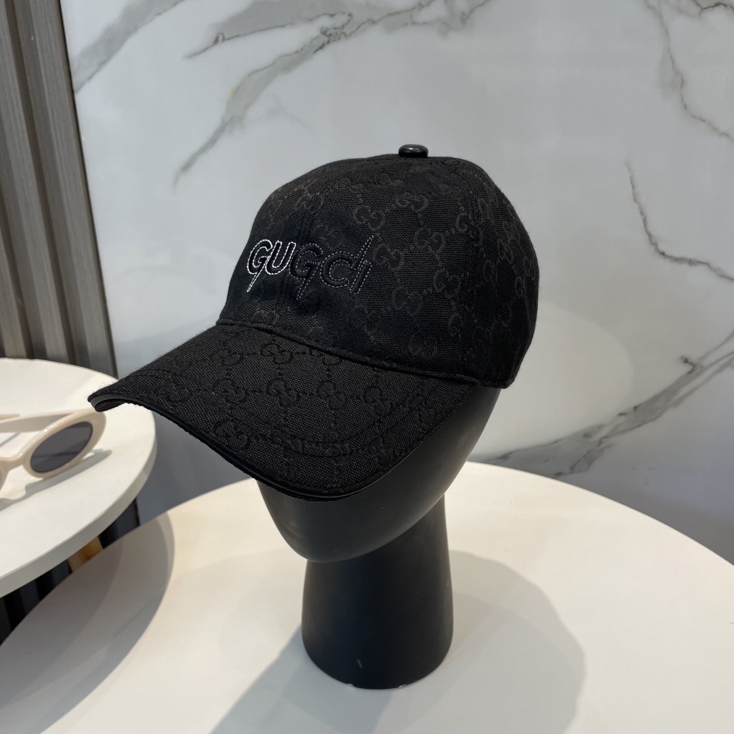 [#4931] GUCCI baseball cap peaked c ap hat