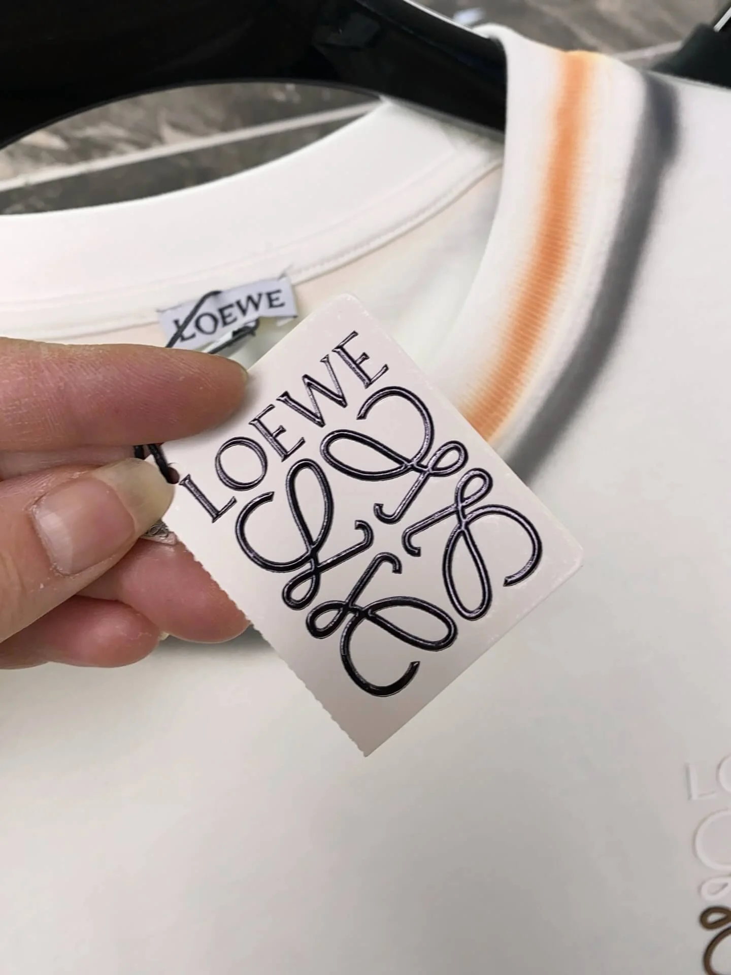 Hand Drawn Stripes T Shirt