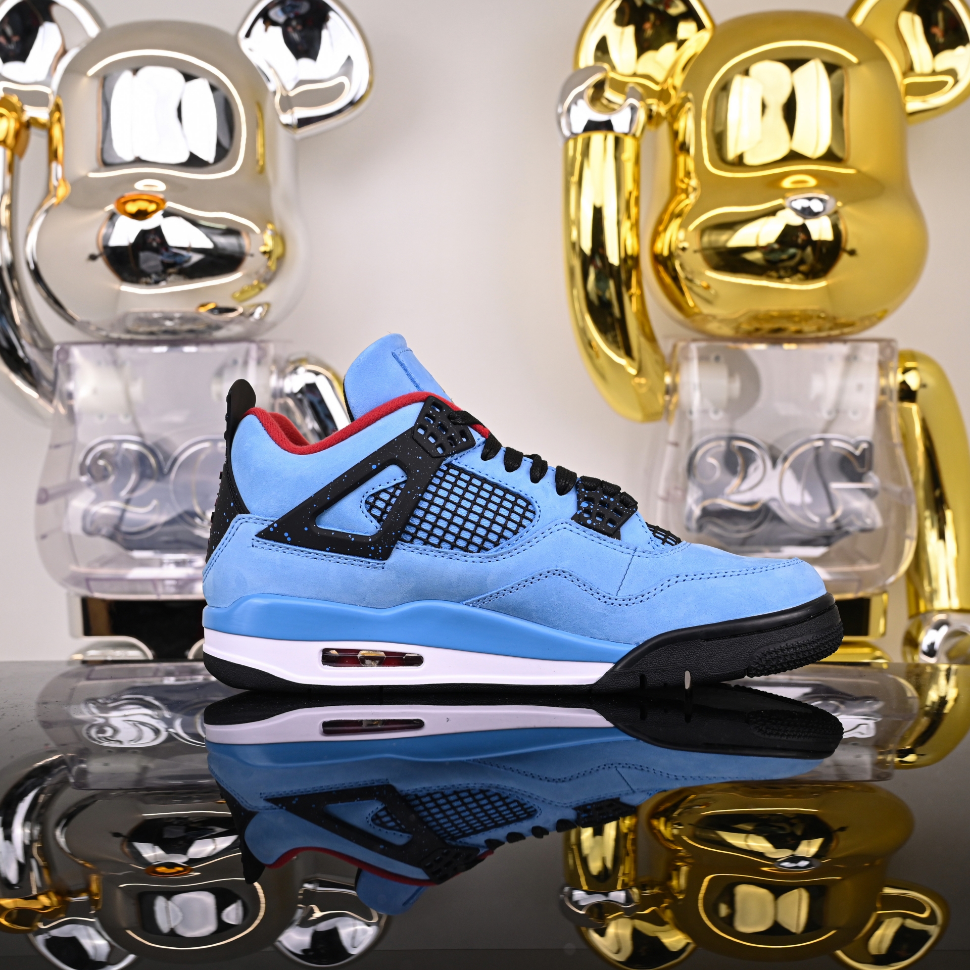TRAVIS SCOTT X AIR JORDAN 4 RETRO 'CACTUS JACK' FRIENDS & FAMILY 308497-406