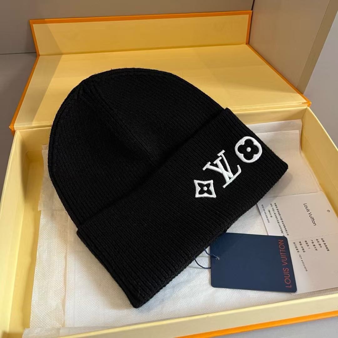 [#4092] Louis Vuitton autumn and wi nter new knitted hat