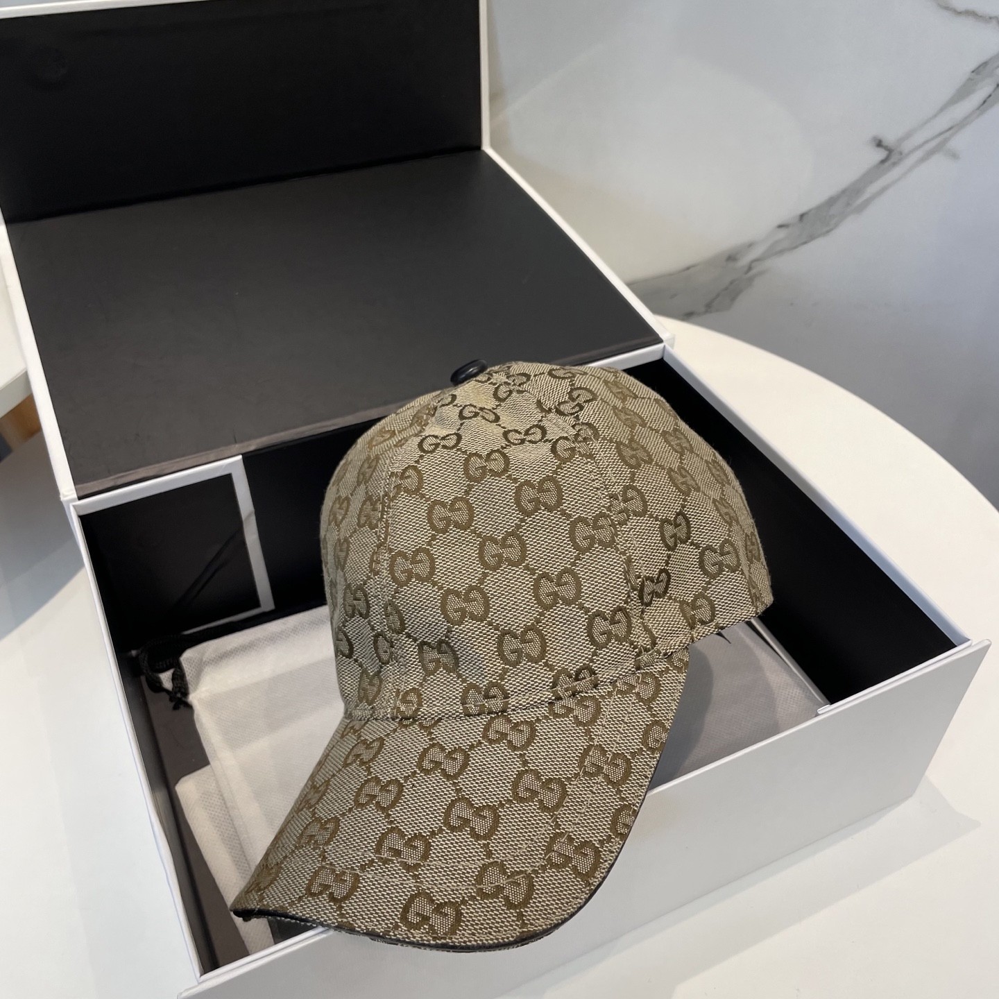 [#4935] GUCCI baseball cap peaked c ap hat