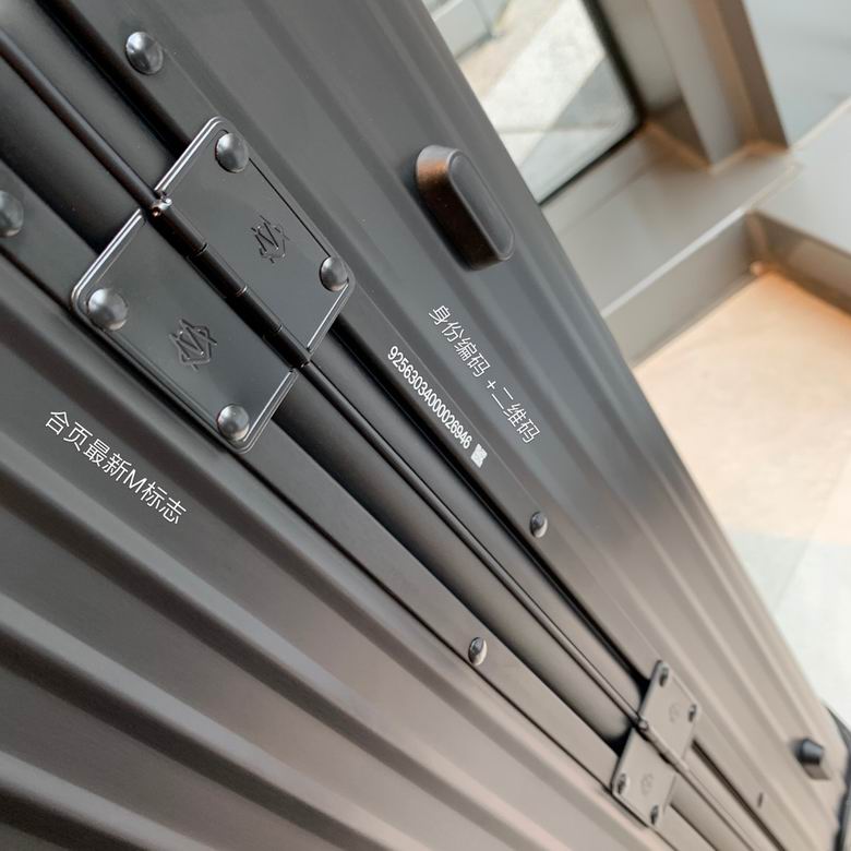 Original trunk series! 925 sports rimowa trolley case all aluminum magnesium alloy 33 inches