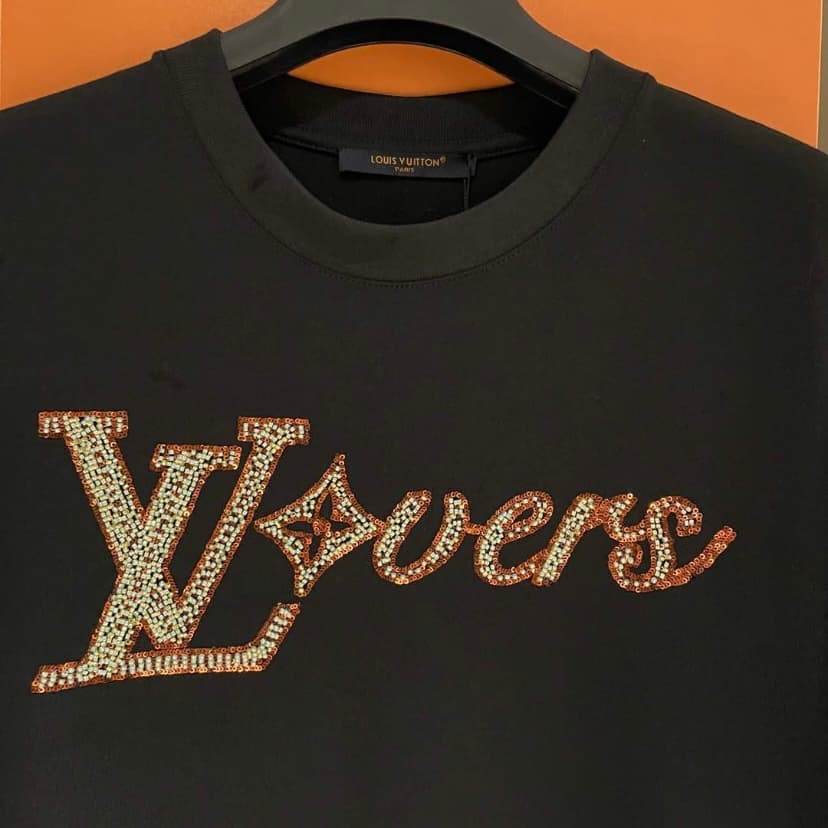 Embroidered Sequin Craft T-shirt