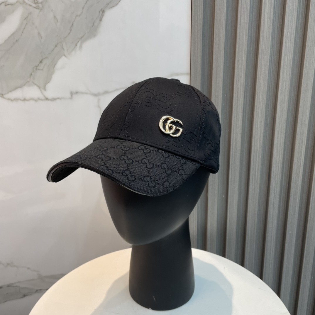 [#50o7] GUCCI baseball cap peaked c ap hat