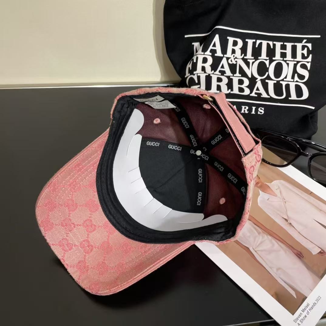 [#4827] GUCCI baseball cap peaked c ap hat