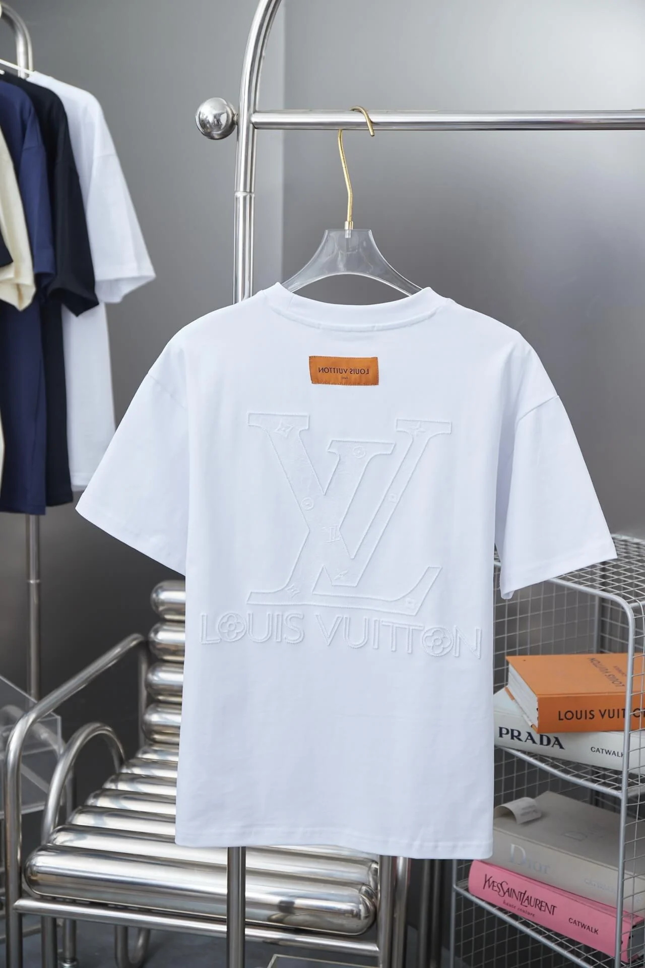 Toothbrush Embroidery Graphic T Shirt