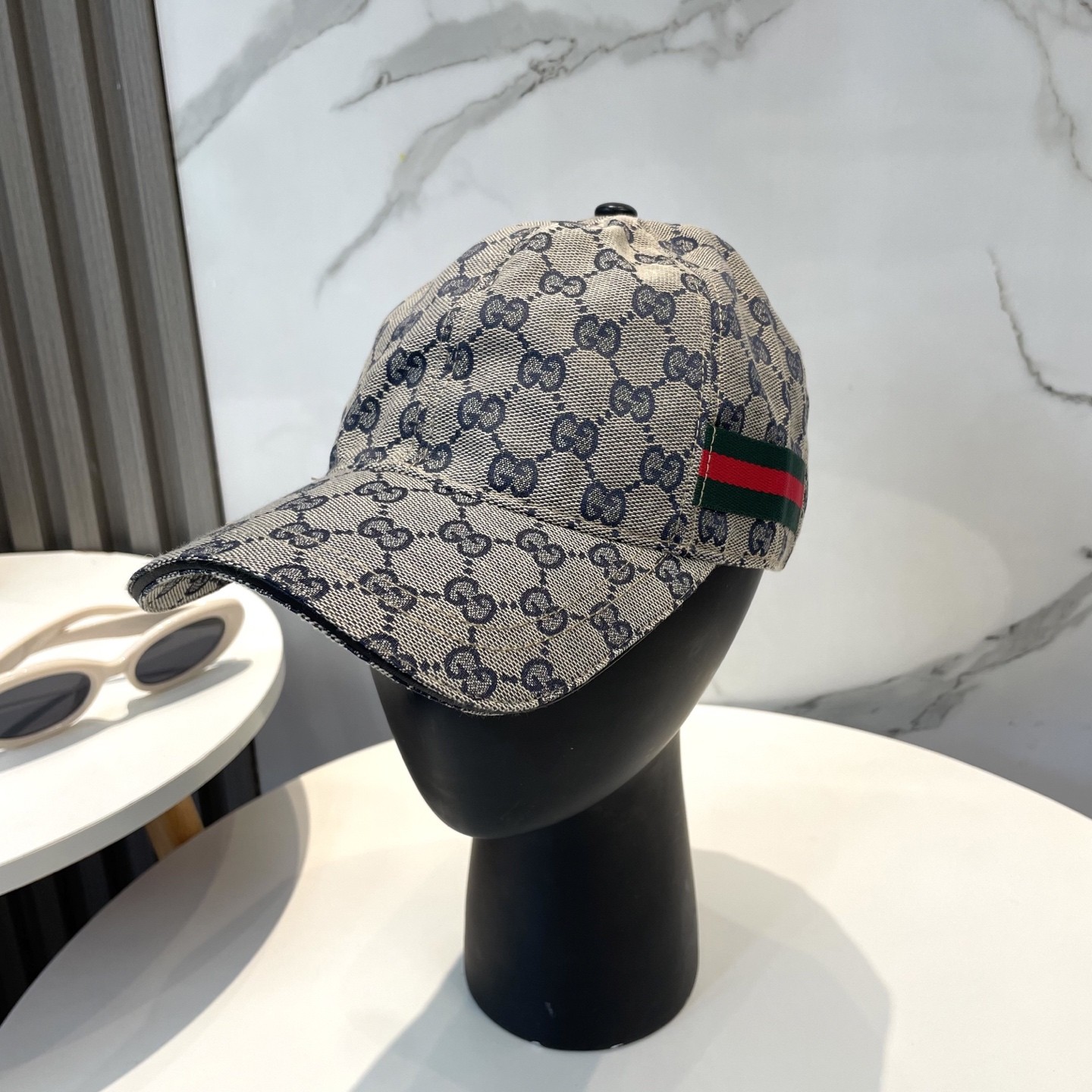 [#4919」 GUCCI baseball cap peaked c ap hat