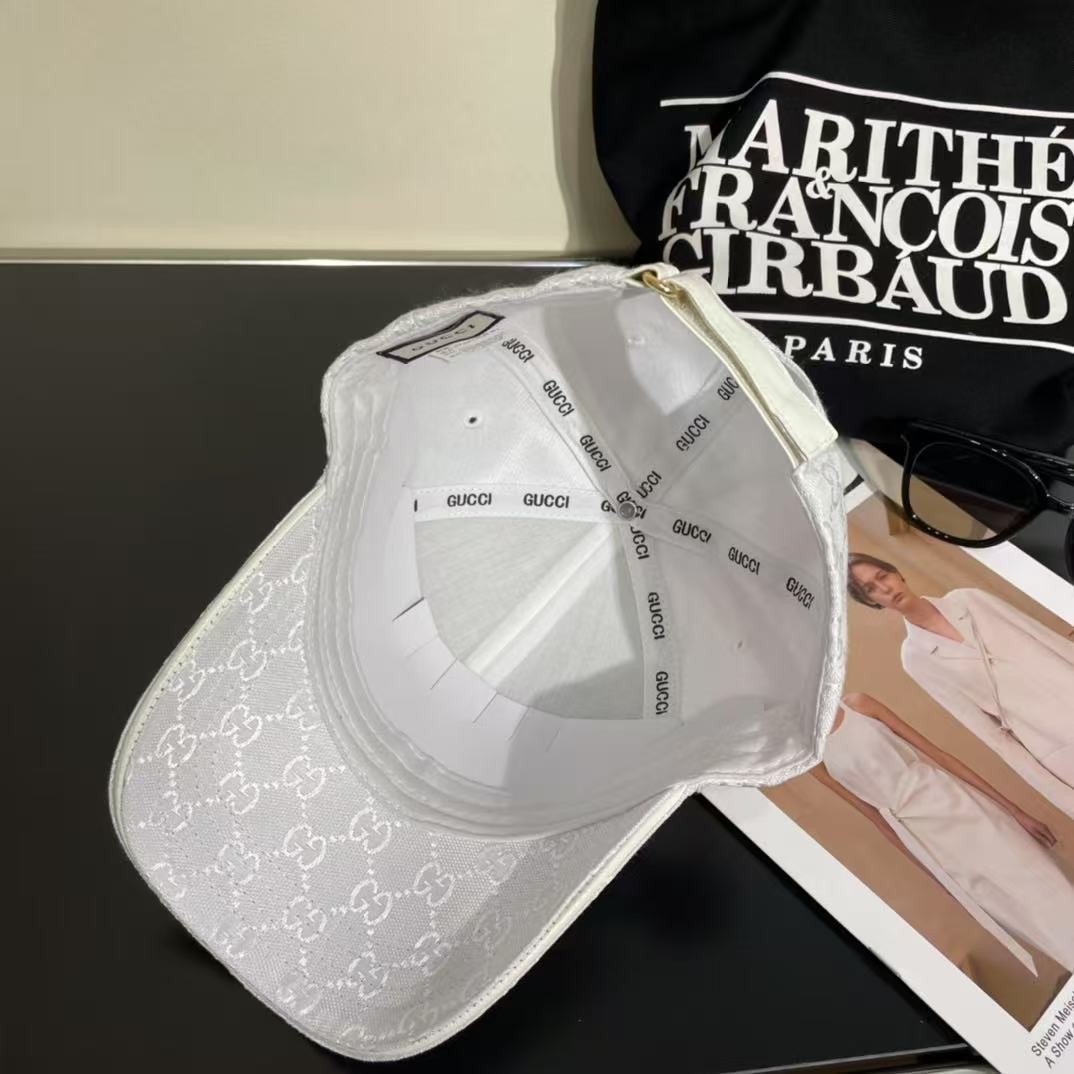 [#4821] GUCCI baseball cap peaked c ap hat