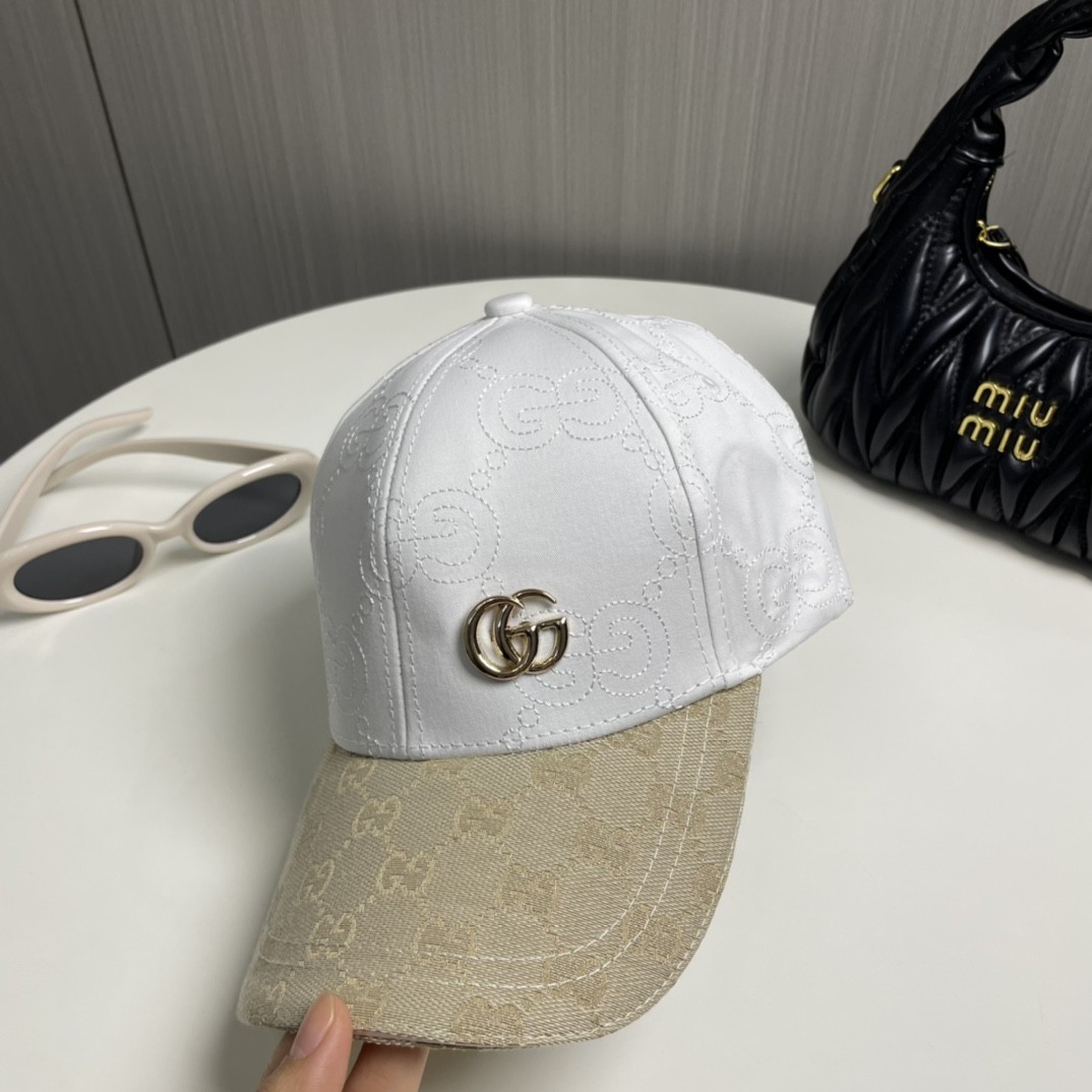 [#5004]GUCCI baseball cap peaked c ap hat