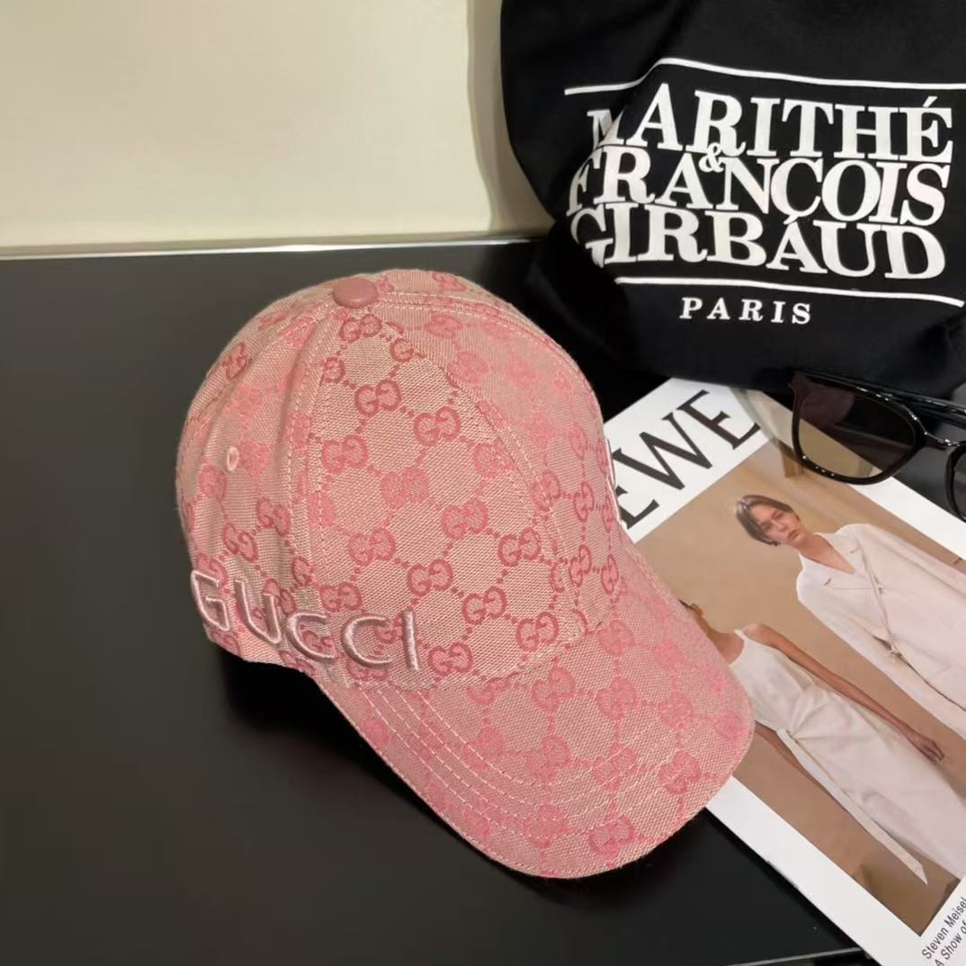 [#4827] GUCCI baseball cap peaked c ap hat