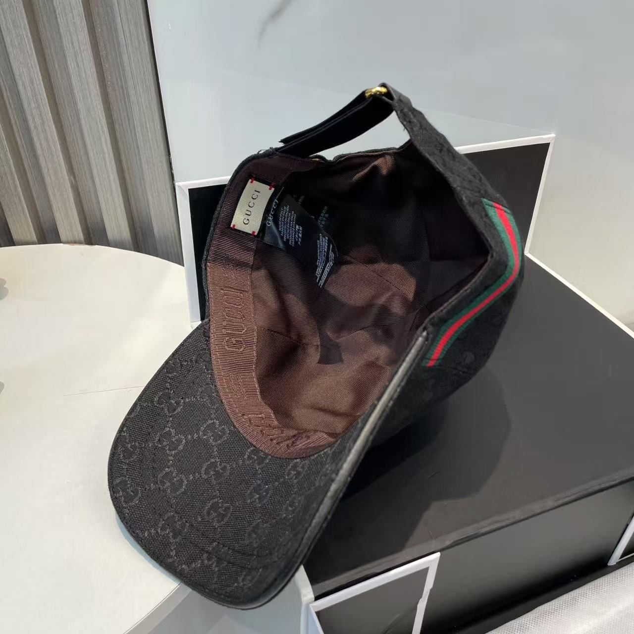 [#4911」 GUCCI baseball cap peaked c ap hat
