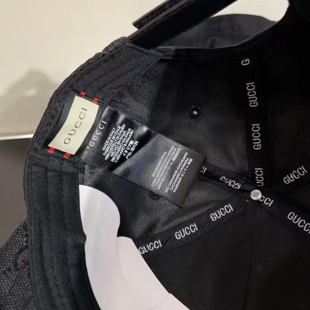 [#4830] GUCCI baseball cap peaked c ap hat