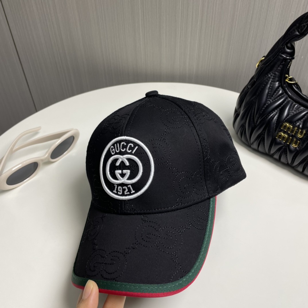 [#5012] GUCCI baseball cap peaked c ap hat